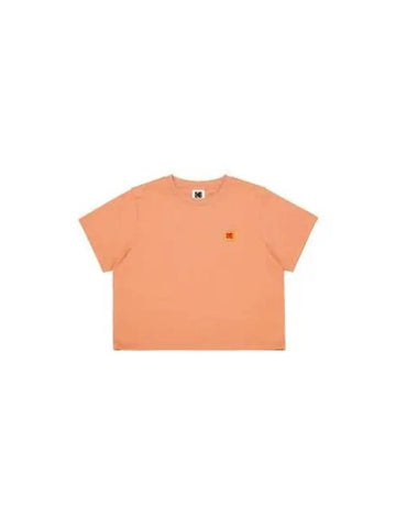 KODAK Apparel Essential Signature Logo Short Sleeve T Shirt Women CORAL - KODO - BALAAN 1