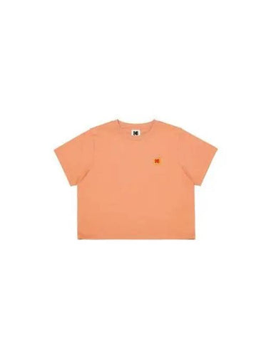 KODAK Apparel Essential Signature Logo Short Sleeve T Shirt Women CORAL - KODO - BALAAN 1