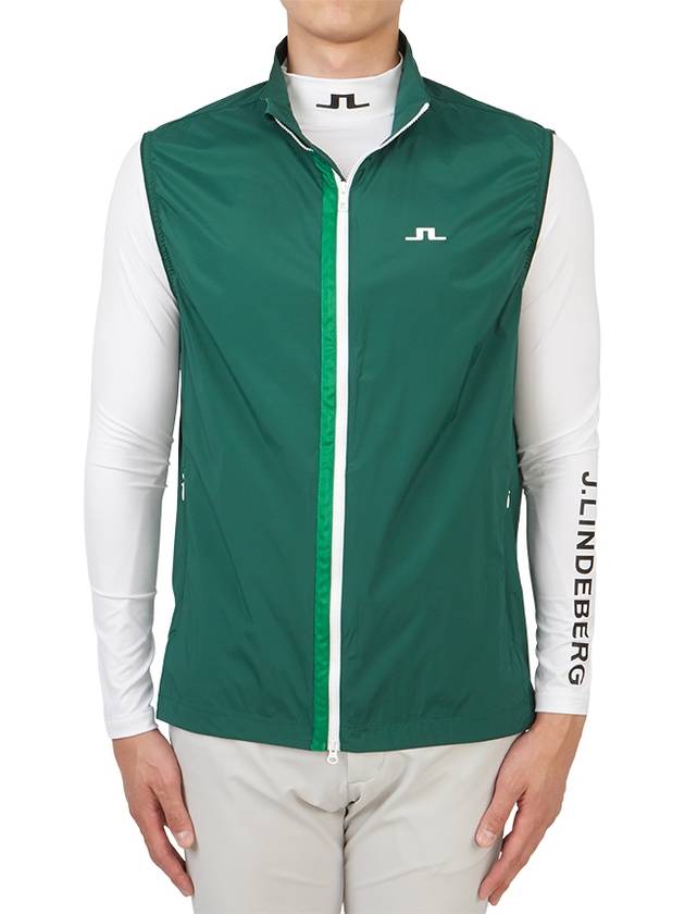 Ash Light Packable Vest Rain Forest - J.LINDEBERG - BALAAN 3