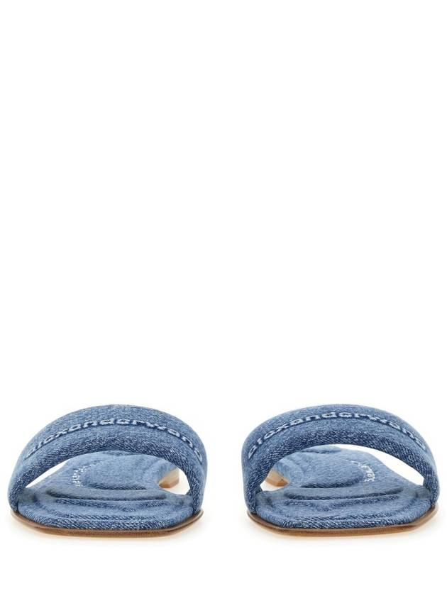 DENIM "VY" SLIPPER - ALEXANDER WANG - BALAAN 4