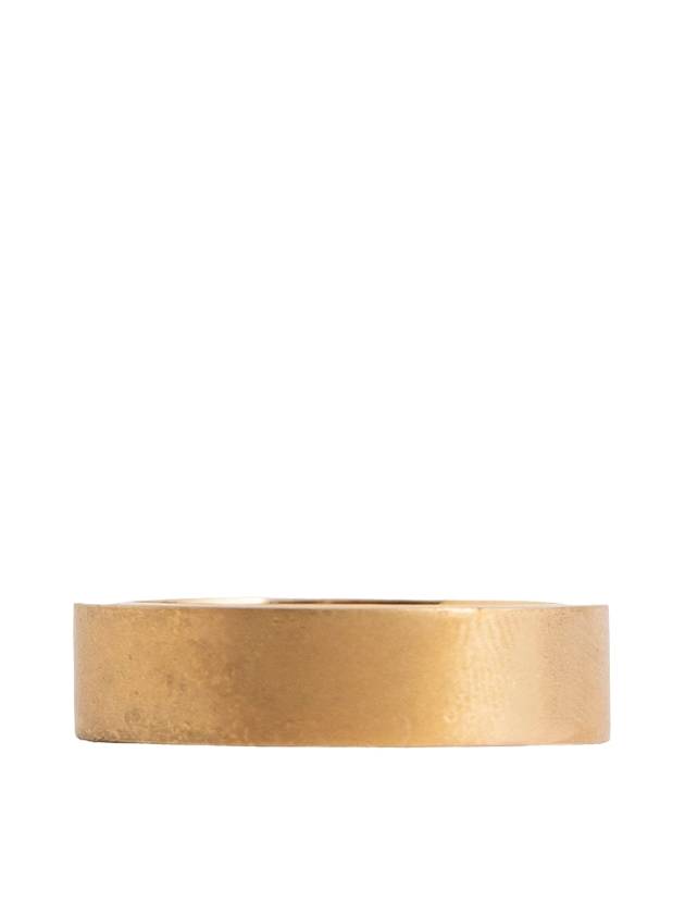 Number Engraved Logo Metal Ring Gold - MAISON MARGIELA - BALAAN 4