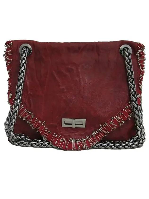 red shoulder bag - BALMAIN - BALAAN 2