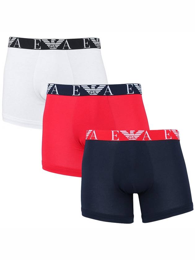 Boxer 3 Pack Trunk 111473 2R715 97010 - EMPORIO ARMANI - BALAAN 1