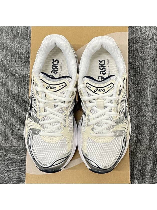 Gel Kayano 14 Low Top Sneakers White Midnight - ASICS - BALAAN 8