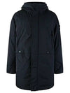 Wappen Patch Twill Down Parka Navy - STONE ISLAND - BALAAN 2