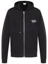 Maison Kitsune handwriting logo men s hooded zip up NM00703 B197 - POLO RALPH LAUREN - BALAAN 1