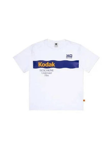 KODAK Apparel summer rash guard short sleeve t shirt white - KODO - BALAAN 1