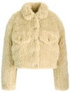 23FW FAZIA Teddy Shearling Short Jacket MA0131FA A3A54E 23EC - ISABEL MARANT - BALAAN 2