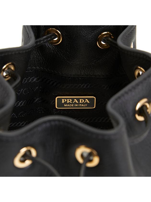 Re-Edition 1978 Re-Nylon Mini Bucket Bag Black - PRADA - BALAAN 9