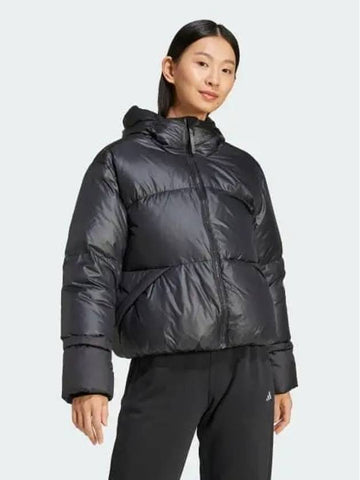 Big baffle down jacket women s black IV9771 739939 - ADIDAS - BALAAN 1