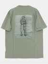 24/1 Jersey Artisanal British Sailor Short Sleeve T-Shirt Green - CP COMPANY - BALAAN 4