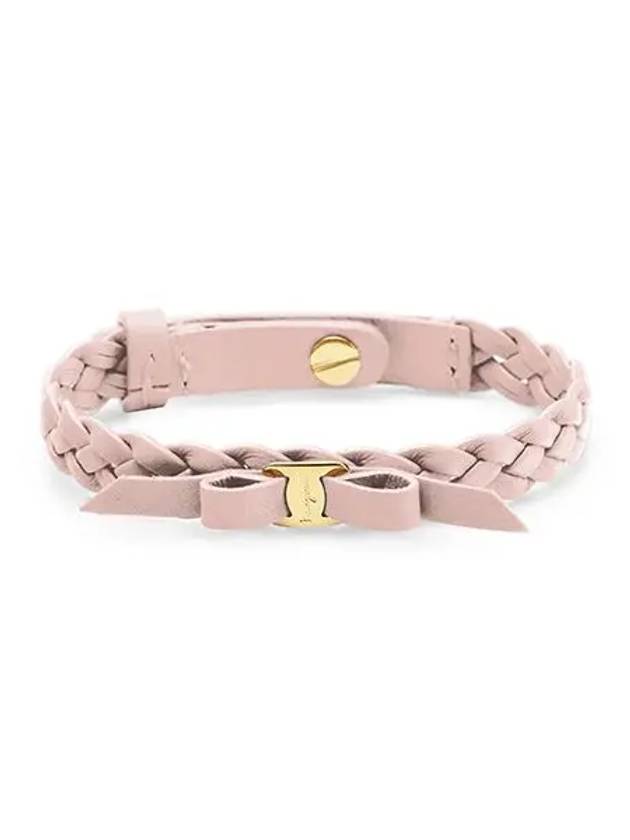 Vara Bow Leather Bracelet Macaron - SALVATORE FERRAGAMO - BALAAN 3