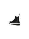 Logo Tab Calfskin Chelsea Boots Black - LOEWE - BALAAN 4