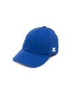 Side logo patch cotton ball cap vintage blue - COURREGES - BALAAN 2