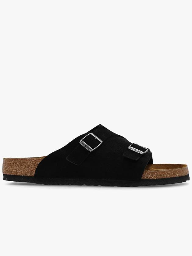 Zurich Wade Leather Slippers Black - BIRKENSTOCK - BALAAN 2