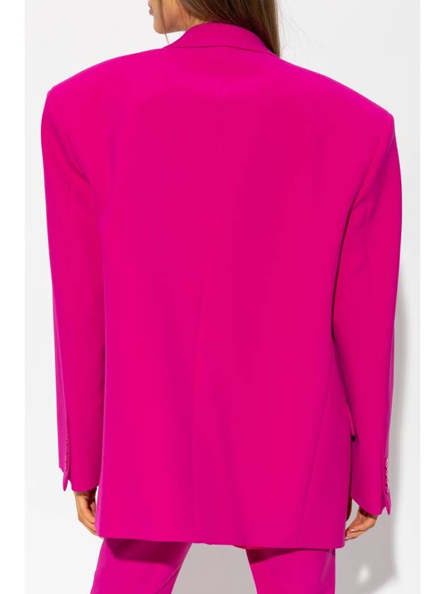 The Attico ‘Glen’ Oversize Blazer, Women's, Pink - THE ATTICO - BALAAN 4