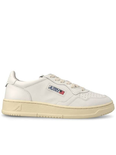 Medalist Leather Low Top Sneakers White - AUTRY - BALAAN 2