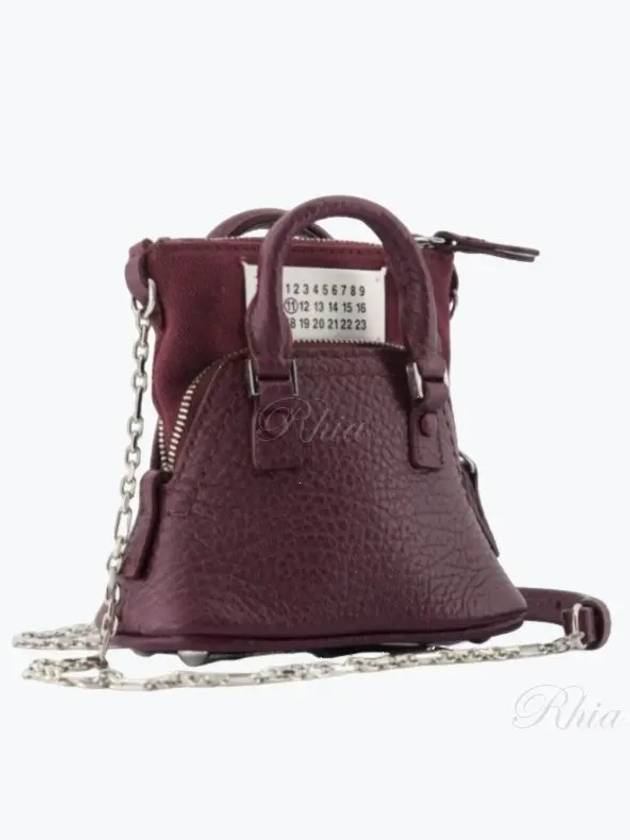 5AC Classic Baby Shoulder Bag Bordeaux - MAISON MARGIELA - BALAAN 2