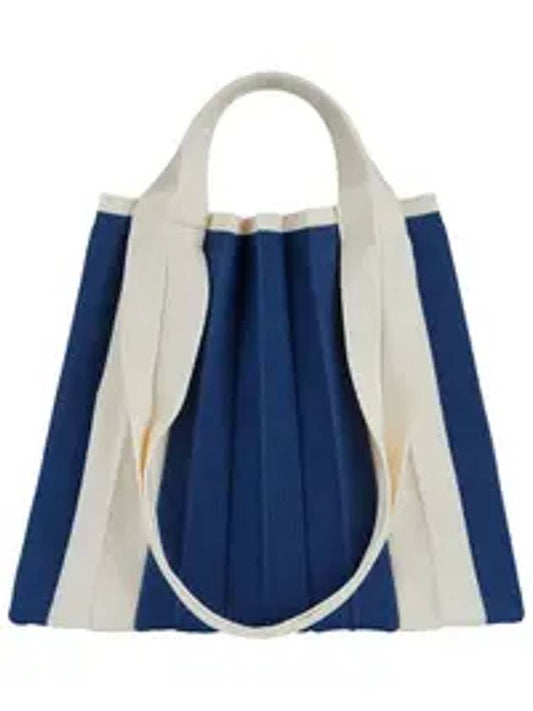 Two way shoulder bag cream blue - PLEATSMAMA - BALAAN 1