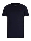 Embroidered Logo Essential Sports Short Sleeve T-Shirt Navy - BARBOUR - BALAAN 2