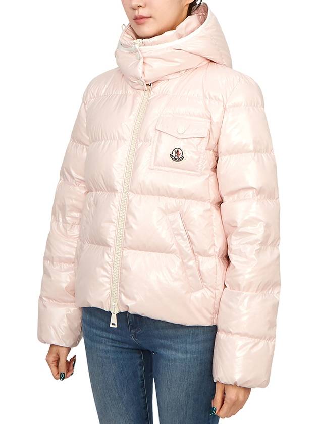 Andro Down Padded Jacket Pink - MONCLER - BALAAN 4