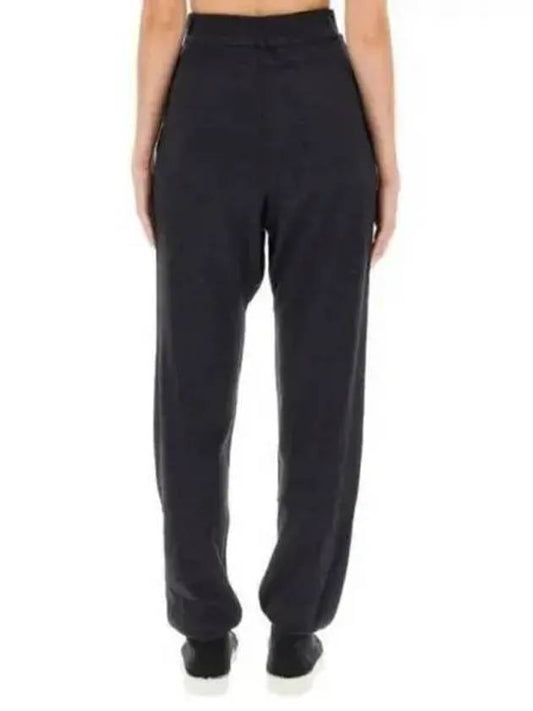 ORB Embroidered Logo Wool Track Pants Black - VIVIENNE WESTWOOD - BALAAN 2