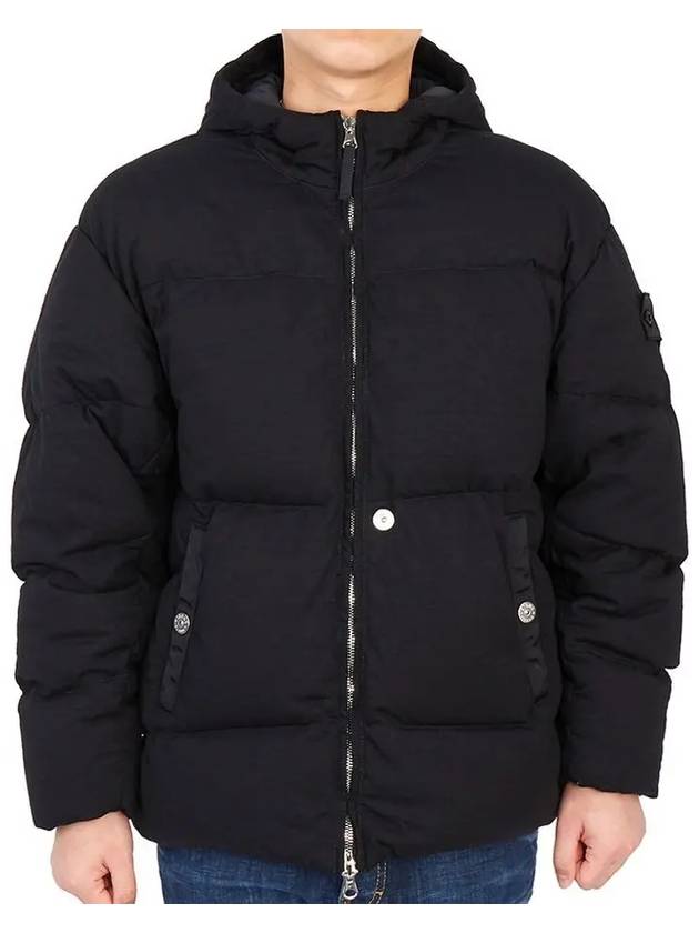 Shadow Wappen Patch Re-Nylon Padding Black - STONE ISLAND - BALAAN 3