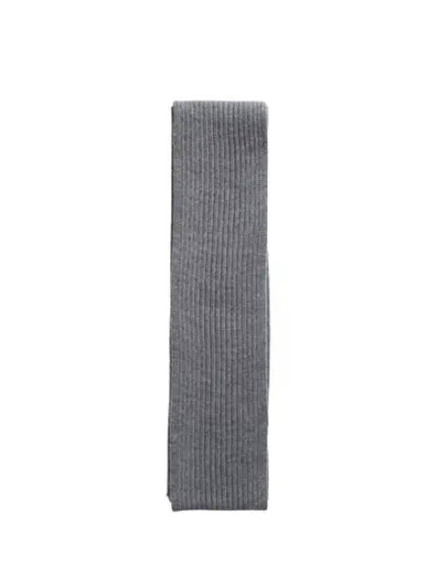 Wool scarf GRAY - ANDERSEN-ANDERSEN - BALAAN 1