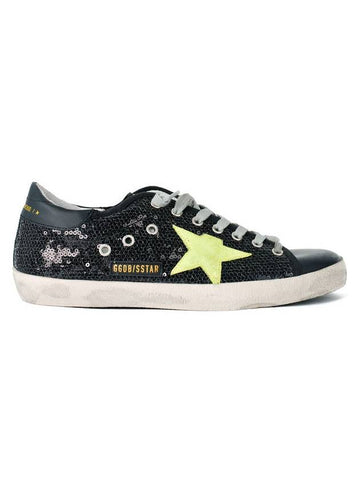 Superstar Low Top Sneakers Black Neon - GOLDEN GOOSE - BALAAN 1