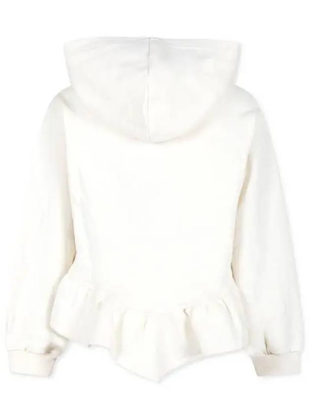 Kids I Love Logo Ruffle Hoodie - MSGM - BALAAN 3