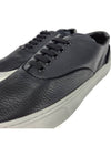 Venice Leather Low Top Sneakers Black - SAINT LAURENT - BALAAN 5