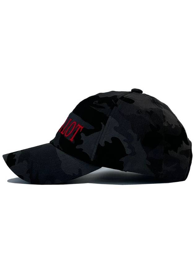 Logo camo ball cap black - CASEALOT - BALAAN 5