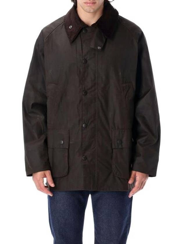 Men's Classic Bedale Wax Jacket Olive - BARBOUR - BALAAN 2