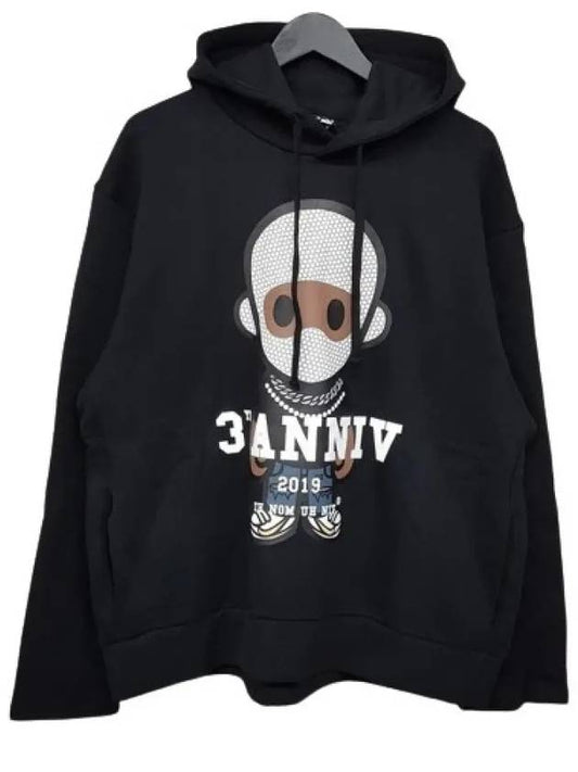 NCW19253 009 Hooded Sweatshirt Black - IH NOM UH NIT - BALAAN 2