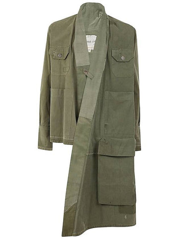 Greg Lauren Army Linen Split Clothing - GREG LAUREN - BALAAN 1