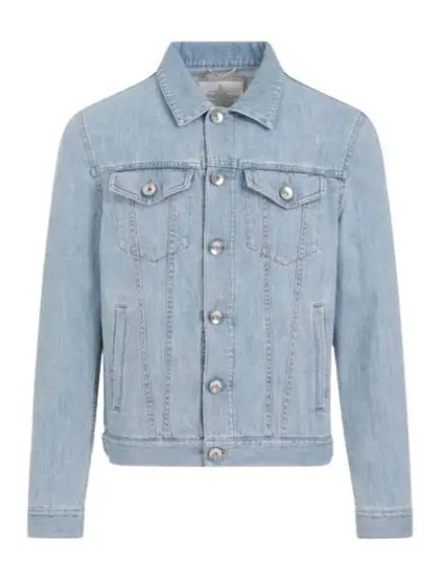 Classic Collar Denim Jacket Blue - BRUNELLO CUCINELLI - BALAAN 2