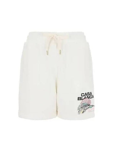 Pants Racing Short White - CASABLANCA - BALAAN 1