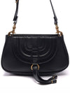 Marcie Small Shoulder Bag Black - CHLOE - BALAAN 3