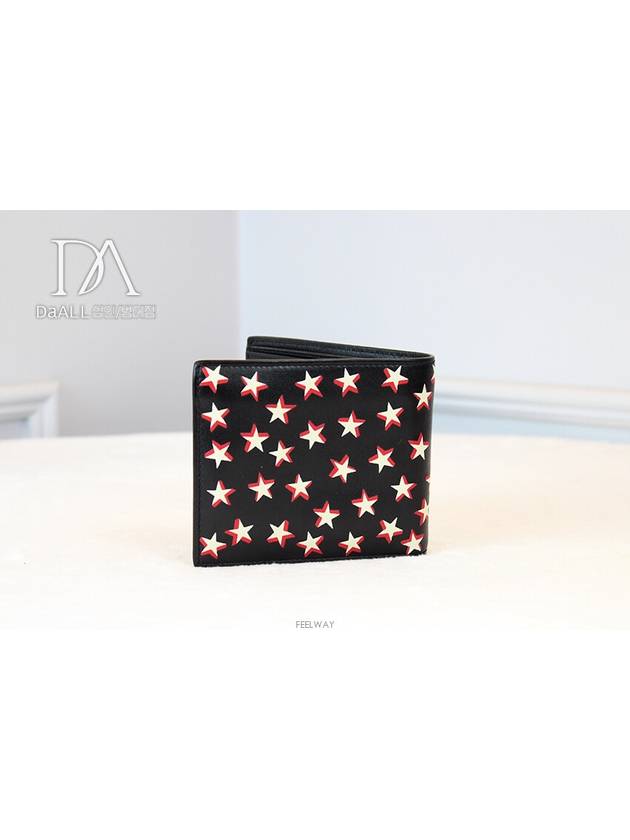 Daol Merchant Store Star Pattern Half Wallet Condition A 396307 - SAINT LAURENT - BALAAN 7