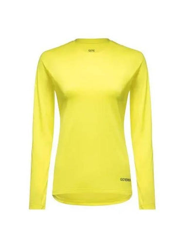 GOREWEAR Everyday Long Sleeve Shirt Women Washed Neon Yellow s - GOGORR - BALAAN 1