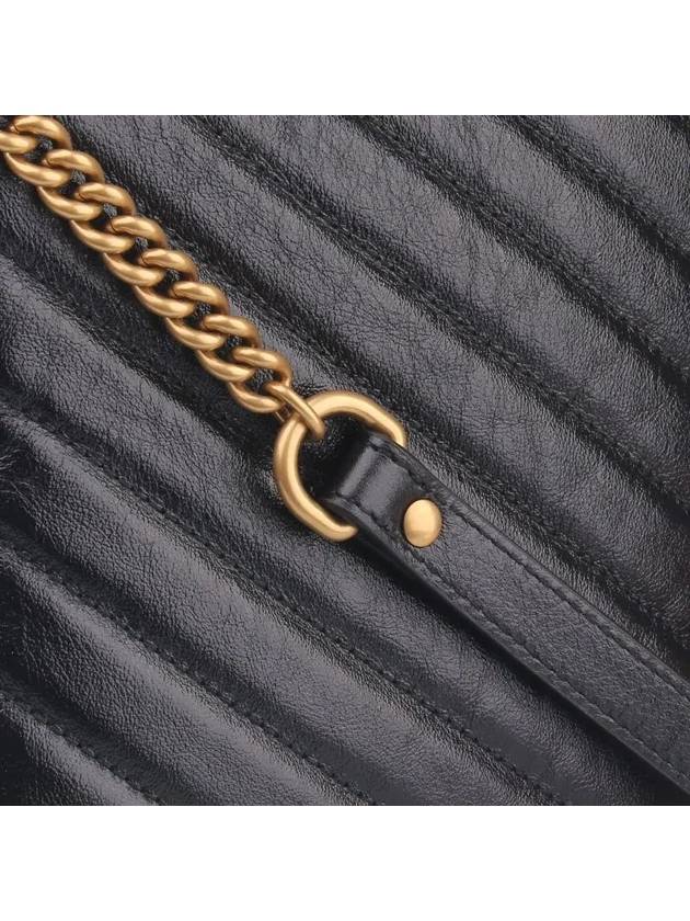 GG Marmont Small Cross Bag Black - GUCCI - BALAAN 4