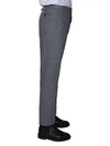 Men's Back Strap Boil Wool Straight Pants Grey - THOM BROWNE - BALAAN 5