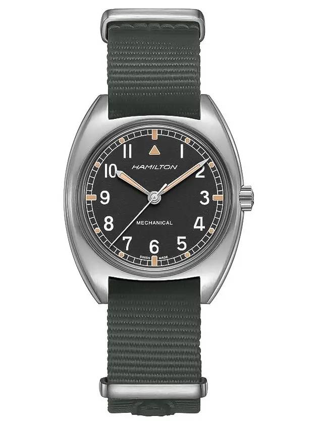 Pilot Pioneer Mechanical Watch Black - HAMILTON - BALAAN 3