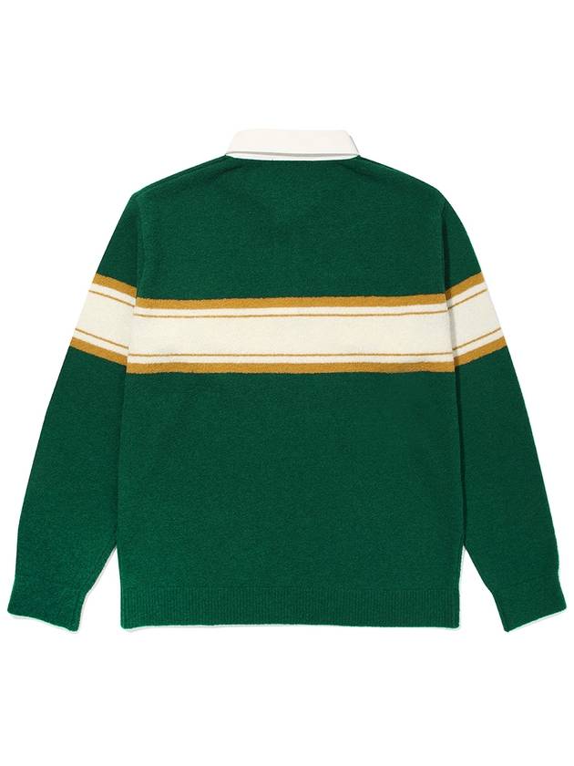 Terry Polo Sweater GREEN UNISEX M3123PKT02GRN - MALBON GOLF - BALAAN 3