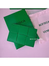 Maxi Intrecciato Card Wallet Card Slot Unisex Green Paraket 649597 - BOTTEGA VENETA - BALAAN 7