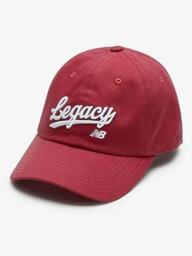 NBGDFS1109 Legacy Ball Cap RED - NEW BALANCE - BALAAN 1