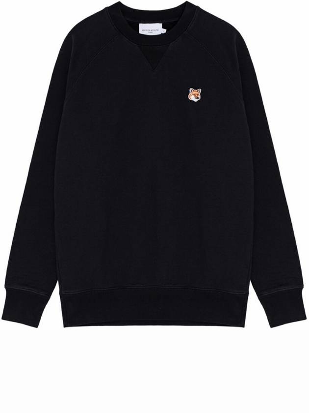 Men s Fox Head Basic Sweatshirt Black Navy Gray - MAISON KITSUNE - BALAAN 1