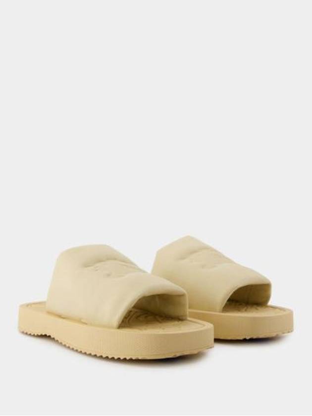 EKD Slab Slippers Butter - BURBERRY - BALAAN 3