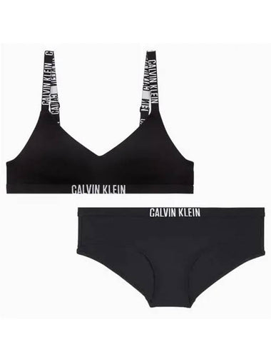 UNDERWEAR Women s Intense Power Micro AF Bralette H E Set Black - CALVIN KLEIN - BALAAN 1