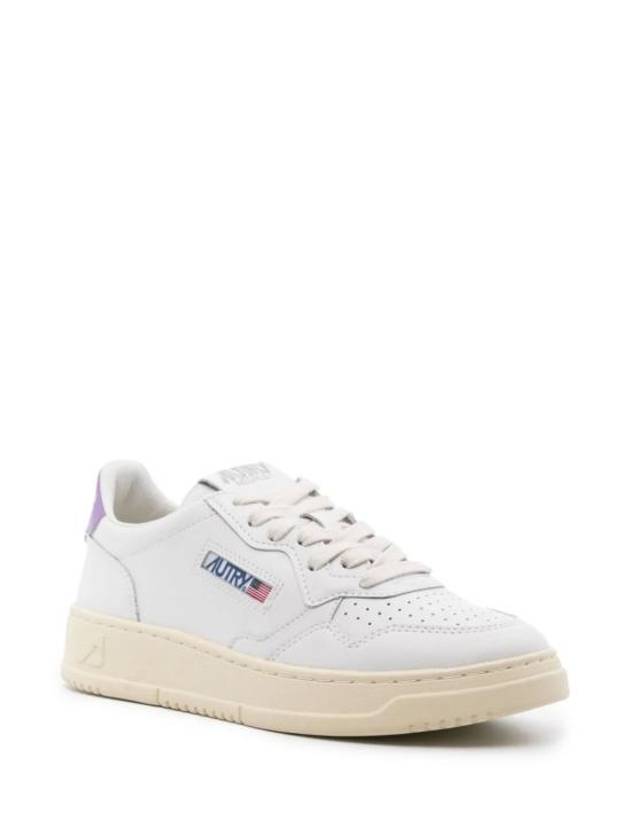 Medalist Lila Tab Low Top Sneakers White - AUTRY - BALAAN 3